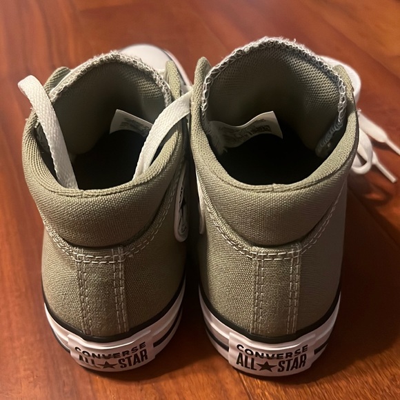 SOLD! Women’s Converse All Star Madison Mid High Canvas Sneakers - Picture 4 of 6